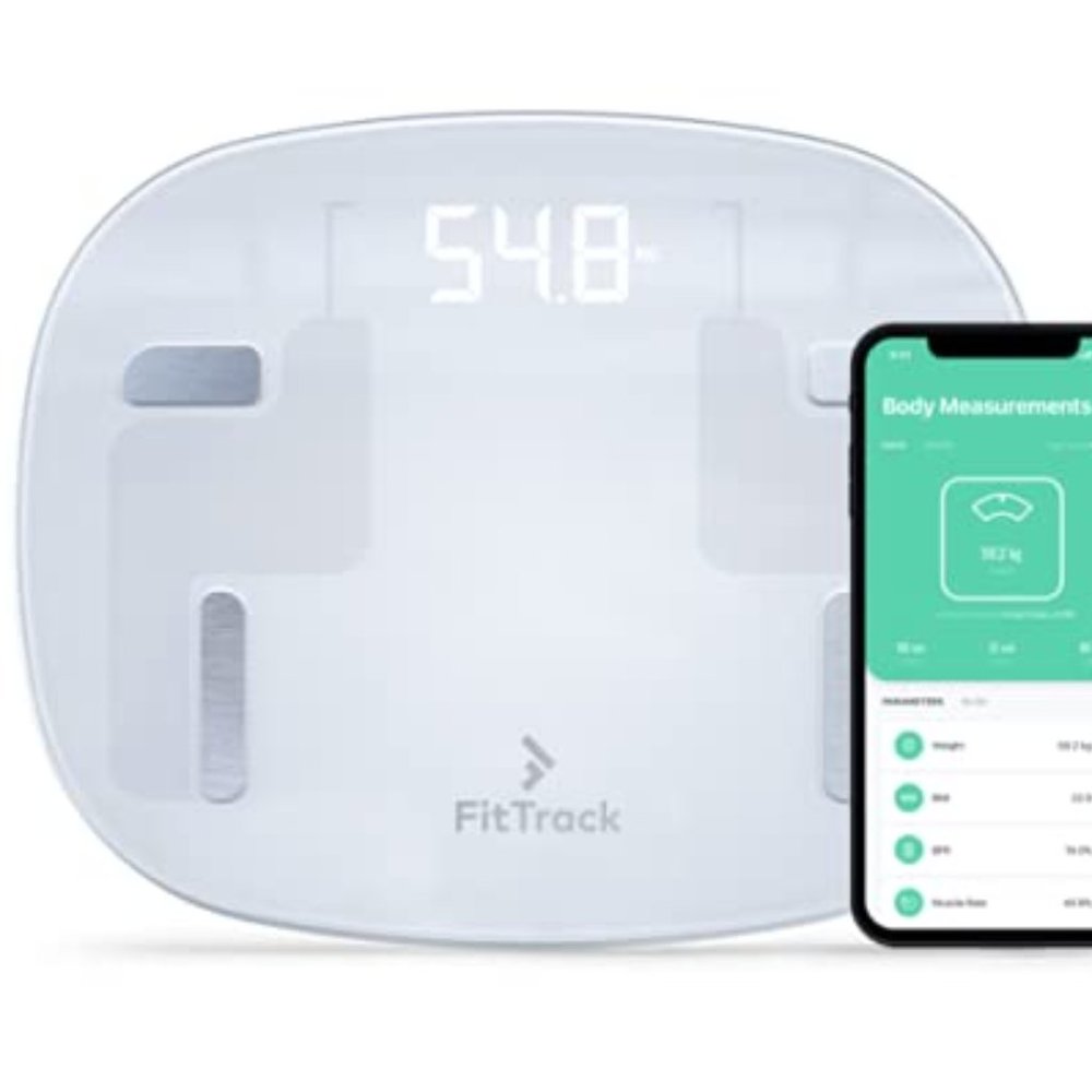 FitTrack Beebo Family Smart Scale (Digital) - Measure BMI Weight and Body Fat -